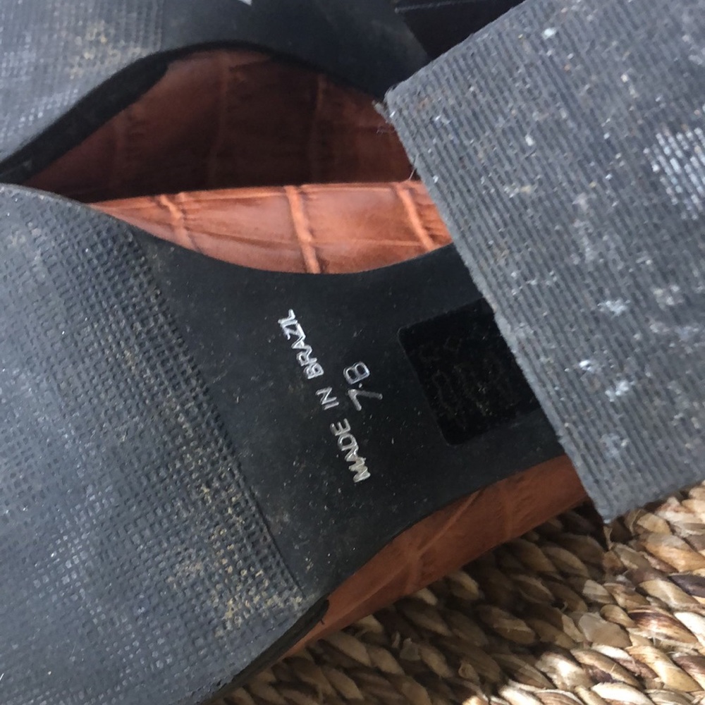 Idore Block Heel Open Toe Shoes - image 5